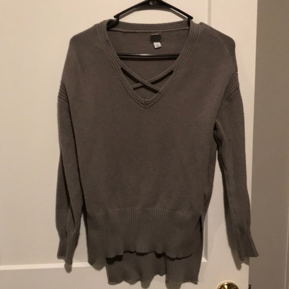Super Soft Gray Sweater